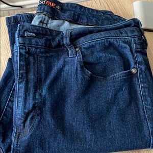 Just fab dark wash skinny jeans 33